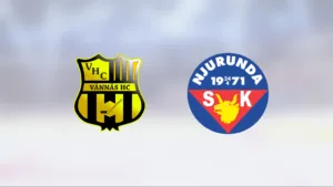 Seger för Vännäs HC U18 mot Njurunda U18