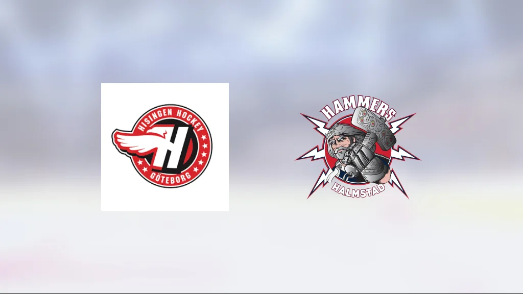 Halmstad J18:s fina svit håller i sig efter 8–3 mot Hisingen