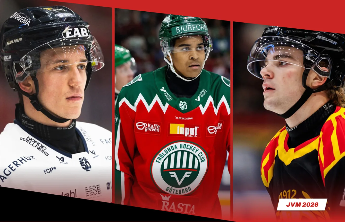 JVM-spelarna från andra länder som spelar i Sverige 