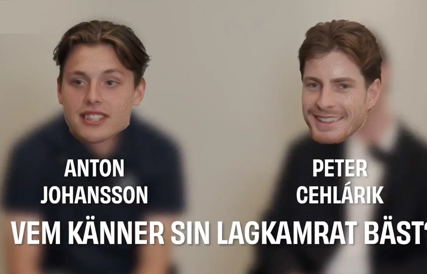 Leksandsduon quizas om varandra: ”Tar aldrig med sig tårta”