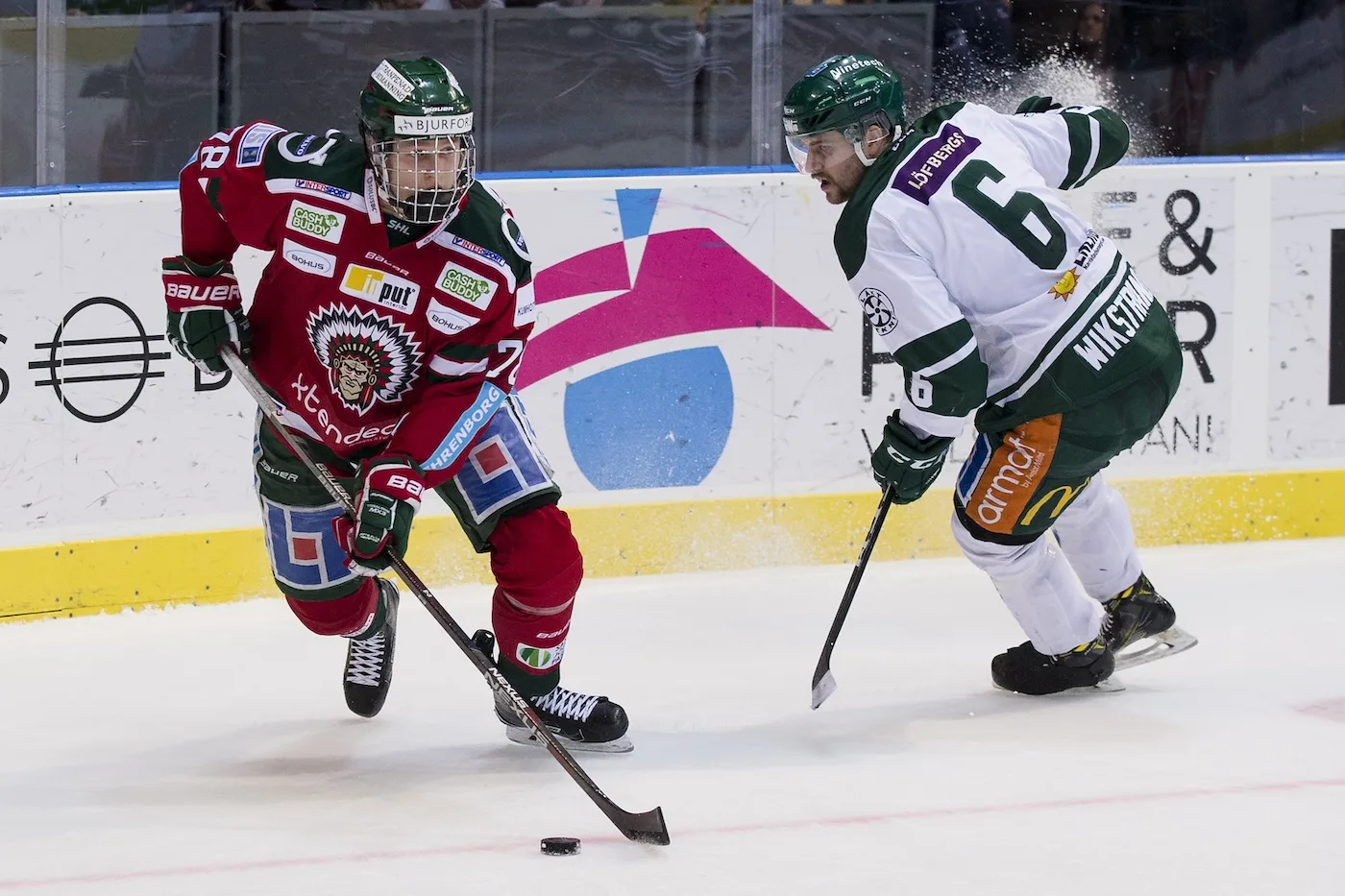 Tidigare SHL-forward får sparken: ”Ömsesidigt”