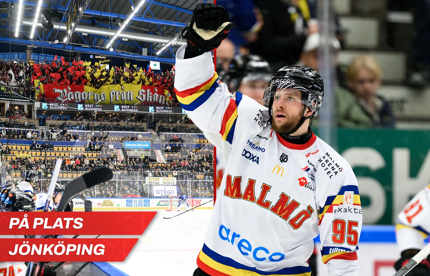 Malmö hade fest i Jönköping: ”Hördes hela matchen”