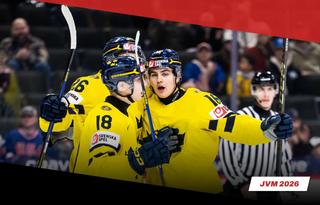 Sverige vinner JVM-premiären efter rysare – så var matchen