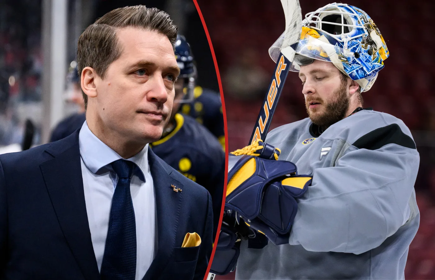 Beskedet om Ullmark inför OS: ”Äger den frågan”