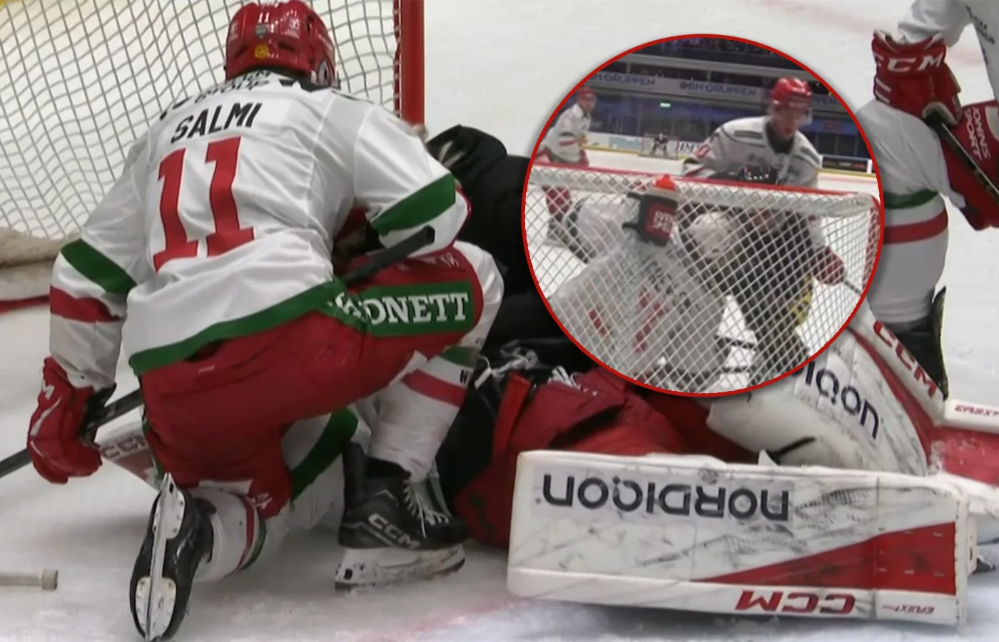 Dubbla smällar för Mora – målvakten utgick skadad