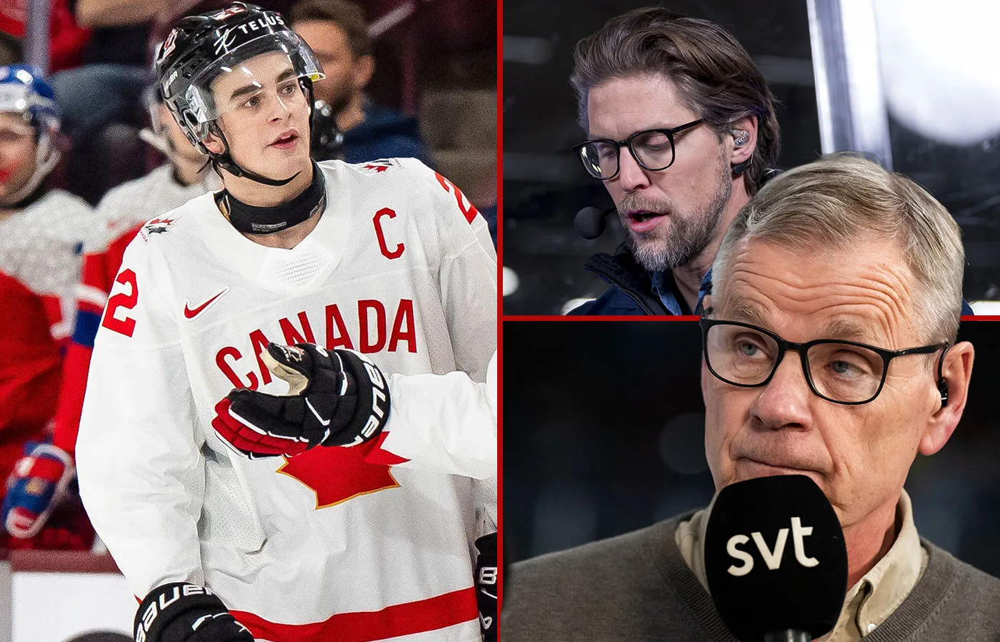 Porter Martone. Jonas Andersson. Håkan Loob. Kanada.