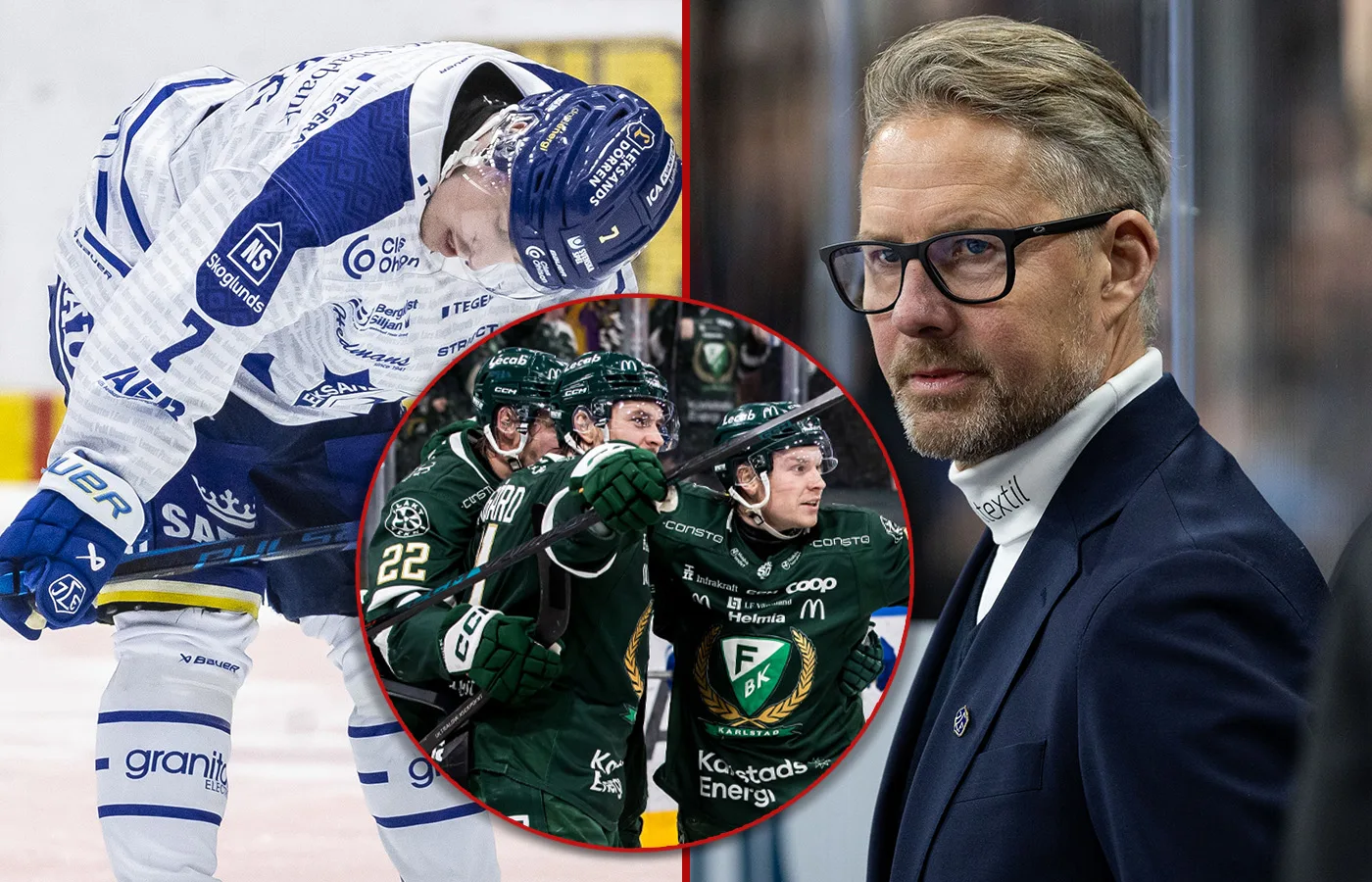 Tungt för Leksand – tappar segern mot Färjestad