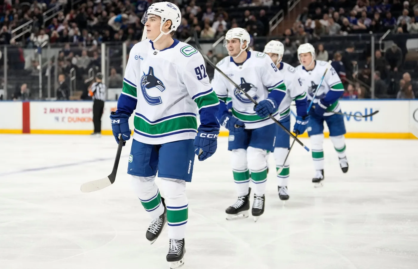 Slår till med första målet – efter jättetrejden