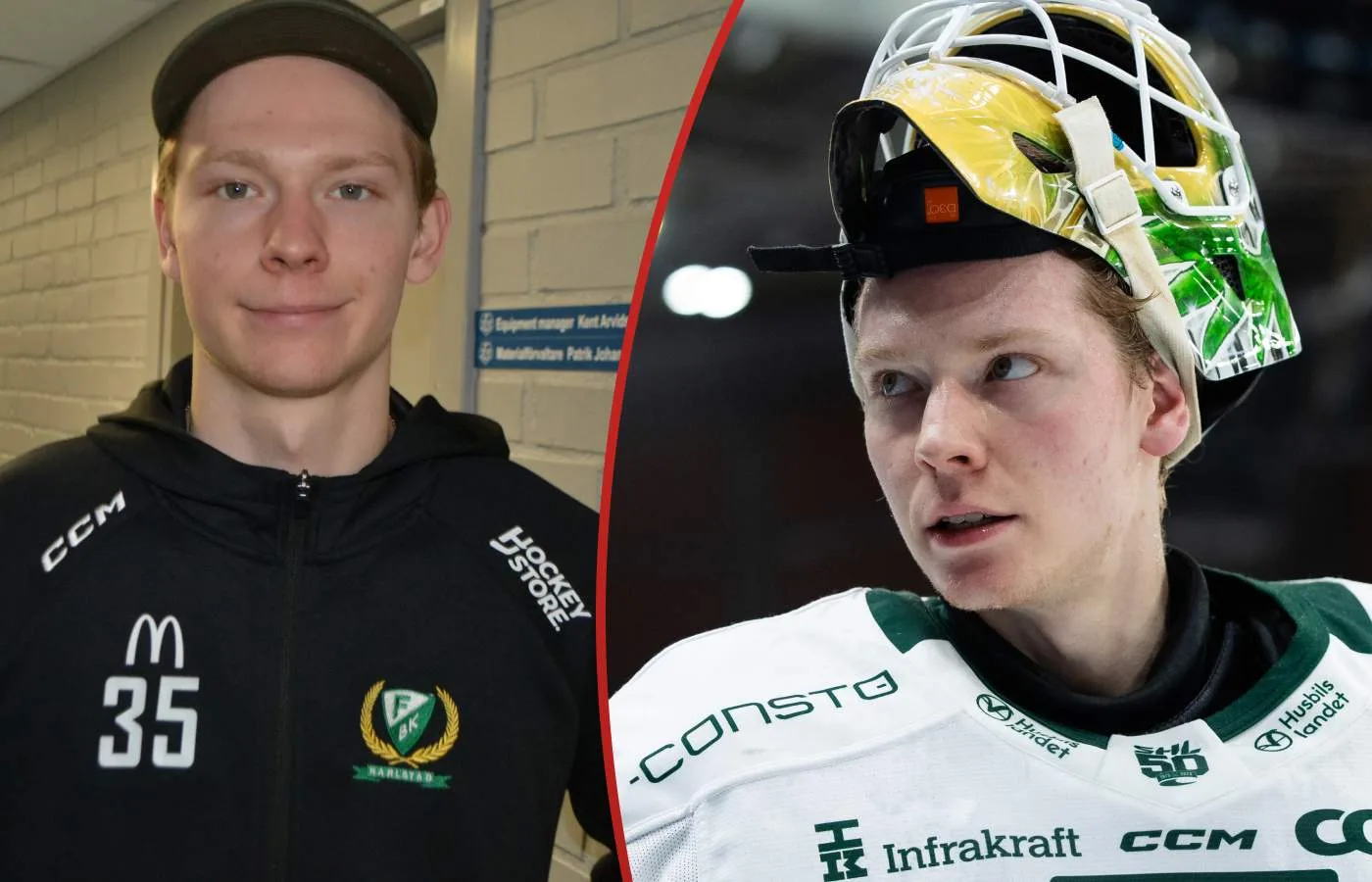 Hyllar målvaktskollegan: ”Jag har lärt mig mycket av honom”