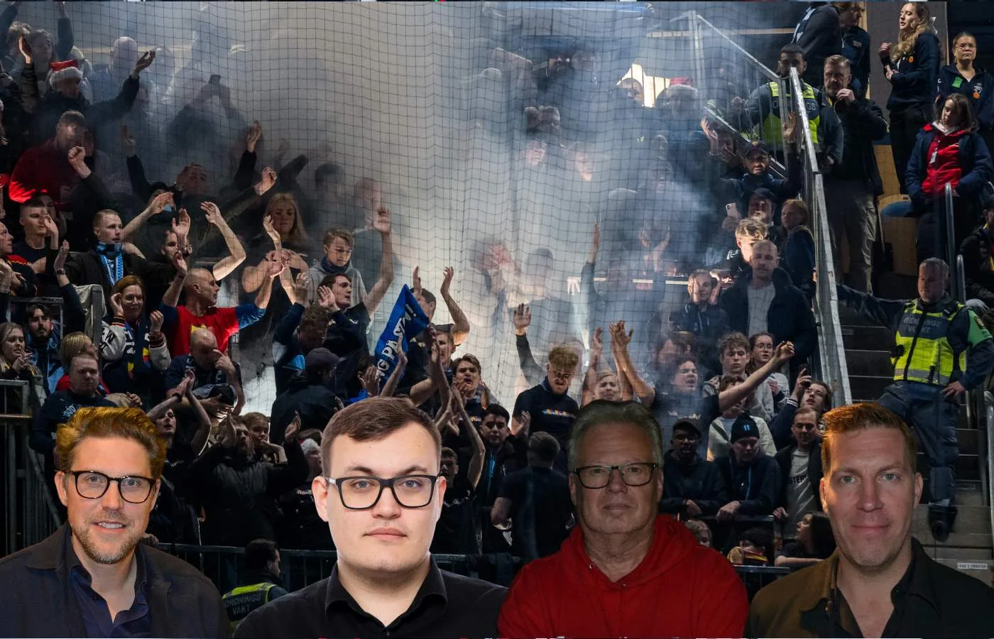 Panelen om pyroteknik i ishallar: ”Blir heligt förbannad”