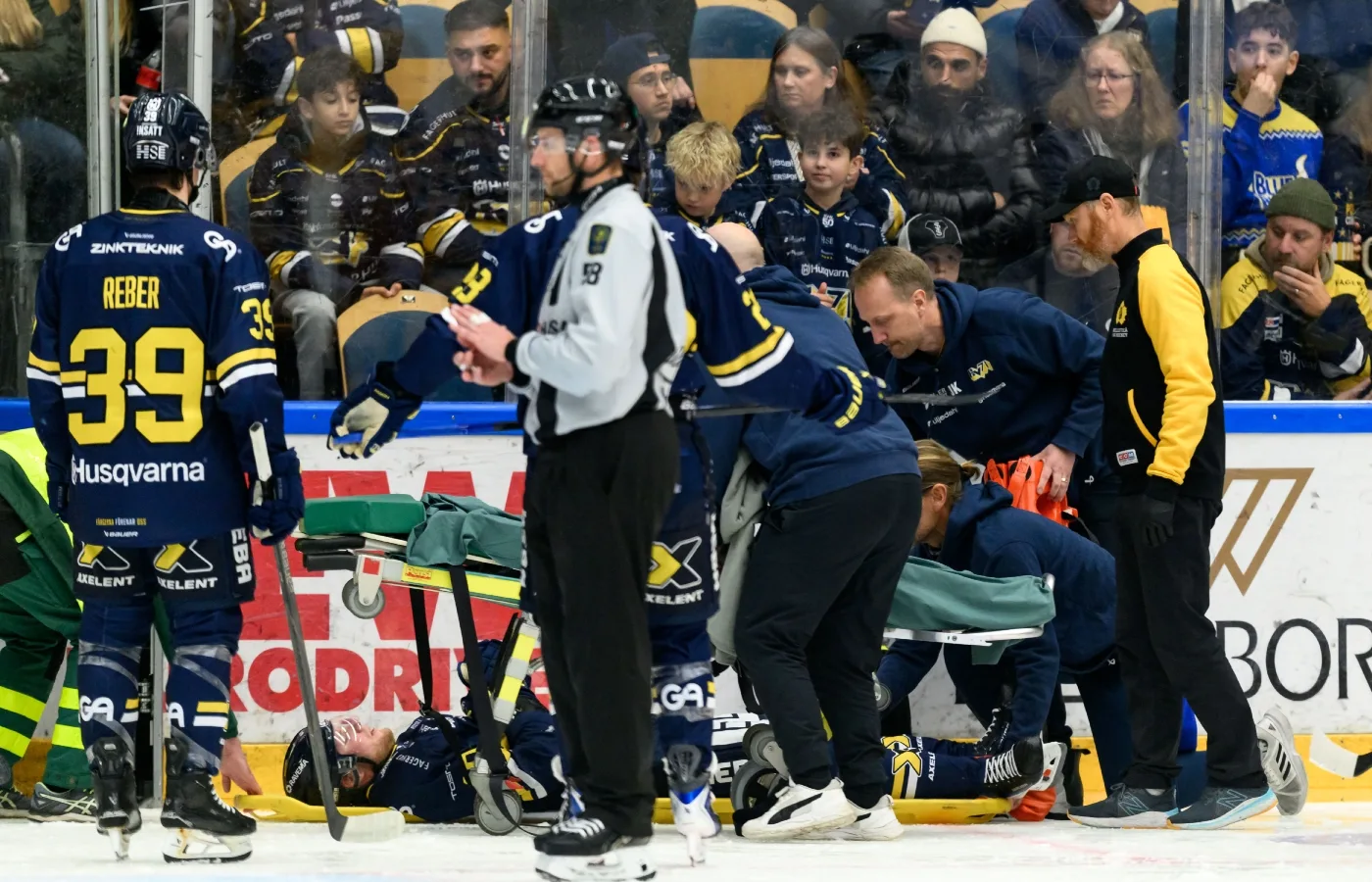 Första orden efter otäcka skadan: ”Betytt otroligt mycket”