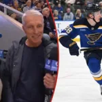 Reste 24 timmar – för sonens NHL-debut