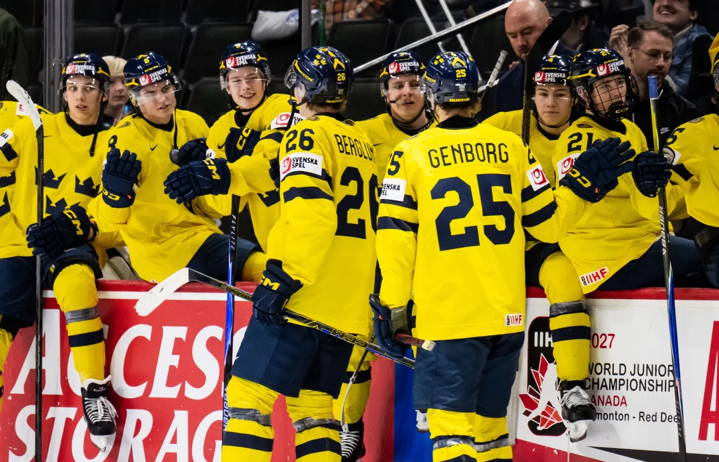 Så spelas Sverige – USA i JVM