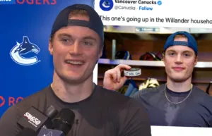 Första målet i NHL för Tom Willander: ”Fantastiskt”