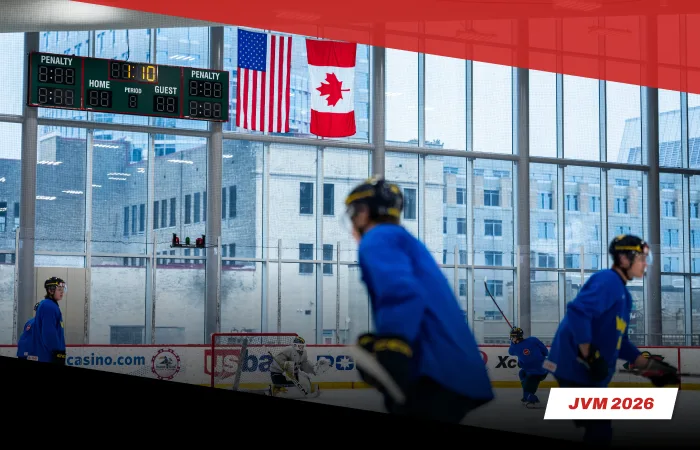 LIVE: Så tränade Juniorkronorna inför Schweiz