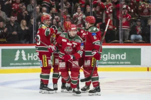 Tyler Kelleher det stora utropstecknet när Modo Hockey slog Almtuna