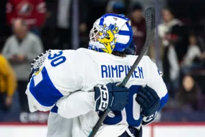 Finland vann i JVM Grupp B herr mot Lettland