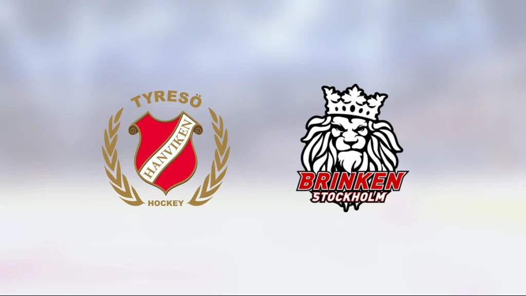 Uddamålsseger för Tyresö Hanviken Hockey hemma mot Brinken