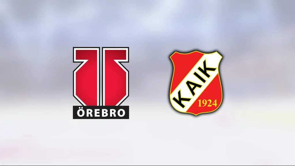 Tungt för Örebro när Kils AIK U20 bröt fina vinstsviten