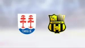 Seger för Timrå IK U18 på hemmaplan mot Vännäs U18
