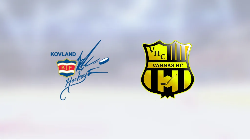 Kovland U18 utklassade Vännäs HC U18 – vann med 7–0