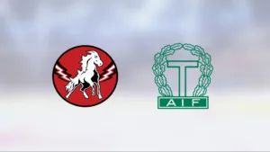 Vita Hästen avgjorde i tredje perioden i segern mot Tingsryd