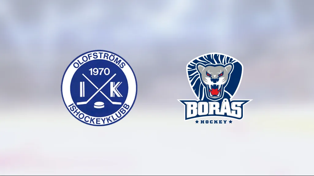 Olofström bröt förlustsviten – vann mot Borås