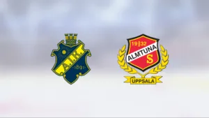AIK segrade mot Almtuna i U18 regional öst topp 6 herr