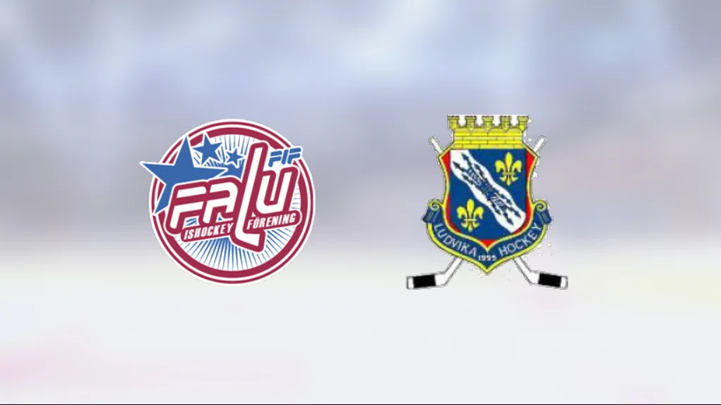 Ludvig Nilsson gjorde två mål när Ludvika/Smedjebacken vann mot Falu 2