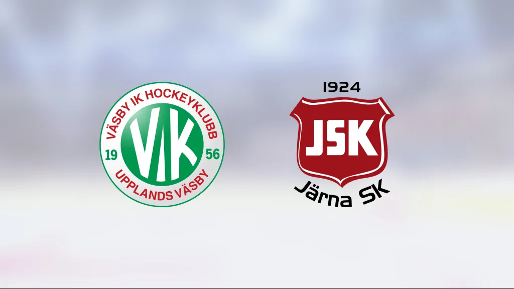 Målfest när Väsby krossade Järna i Vilundaparkens Ishall A