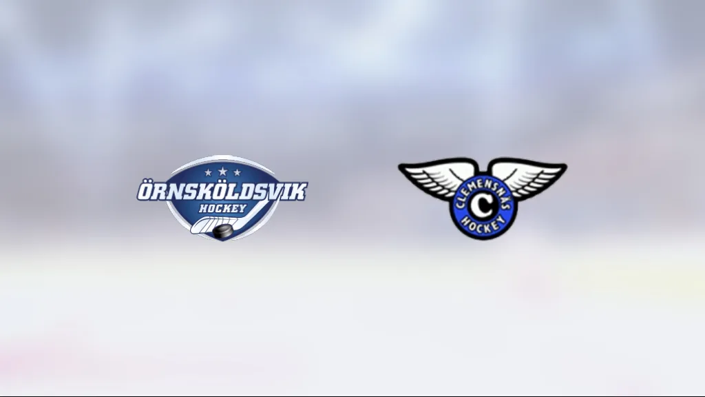 Hugo Branthsson i målform – Örnsköldsvik Hockey vann mot Clemensnäs