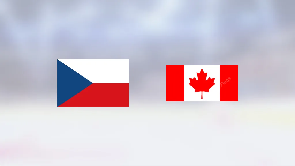 Kanada avgjorde i tredje perioden i segern mot Tjeckien