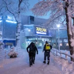 Arenan tvingas stänga – efter snöovädret