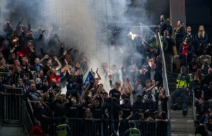 Djurgården straffas – efter pyroteknik