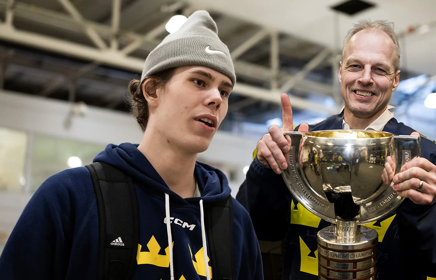 Juniorkronornas första trupp – efter VM-guldet