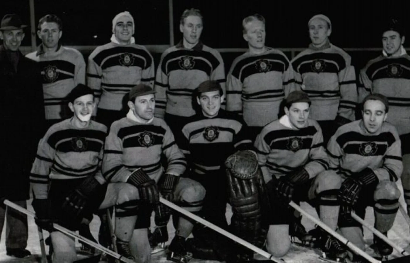 Spelade hockey, fotboll och bandy i Djurgården