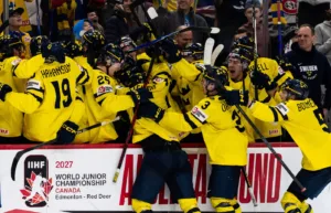 SVERIGE VINNER JVM-GULD!