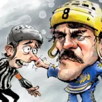 Nöp domaren i näsan – fick 40 matchers avstängning