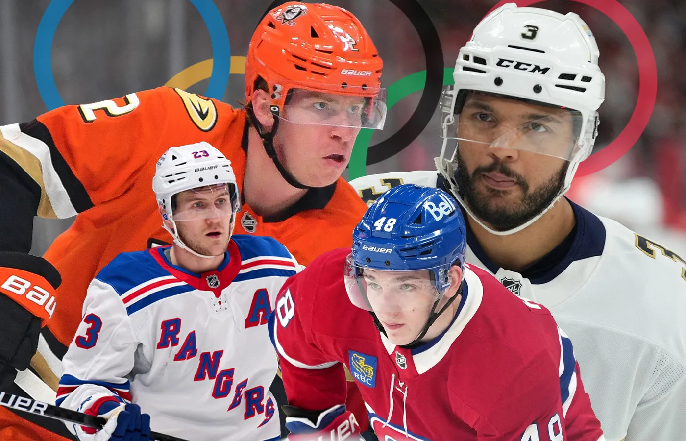 Jackson Lacombe. Seth Jones. Adam Fox. Lane Hutson. USA. OS 2026.