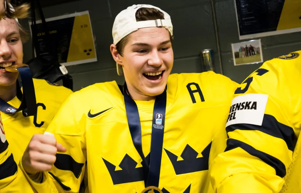 Leo Sahlin Wallenius JVM-guld.