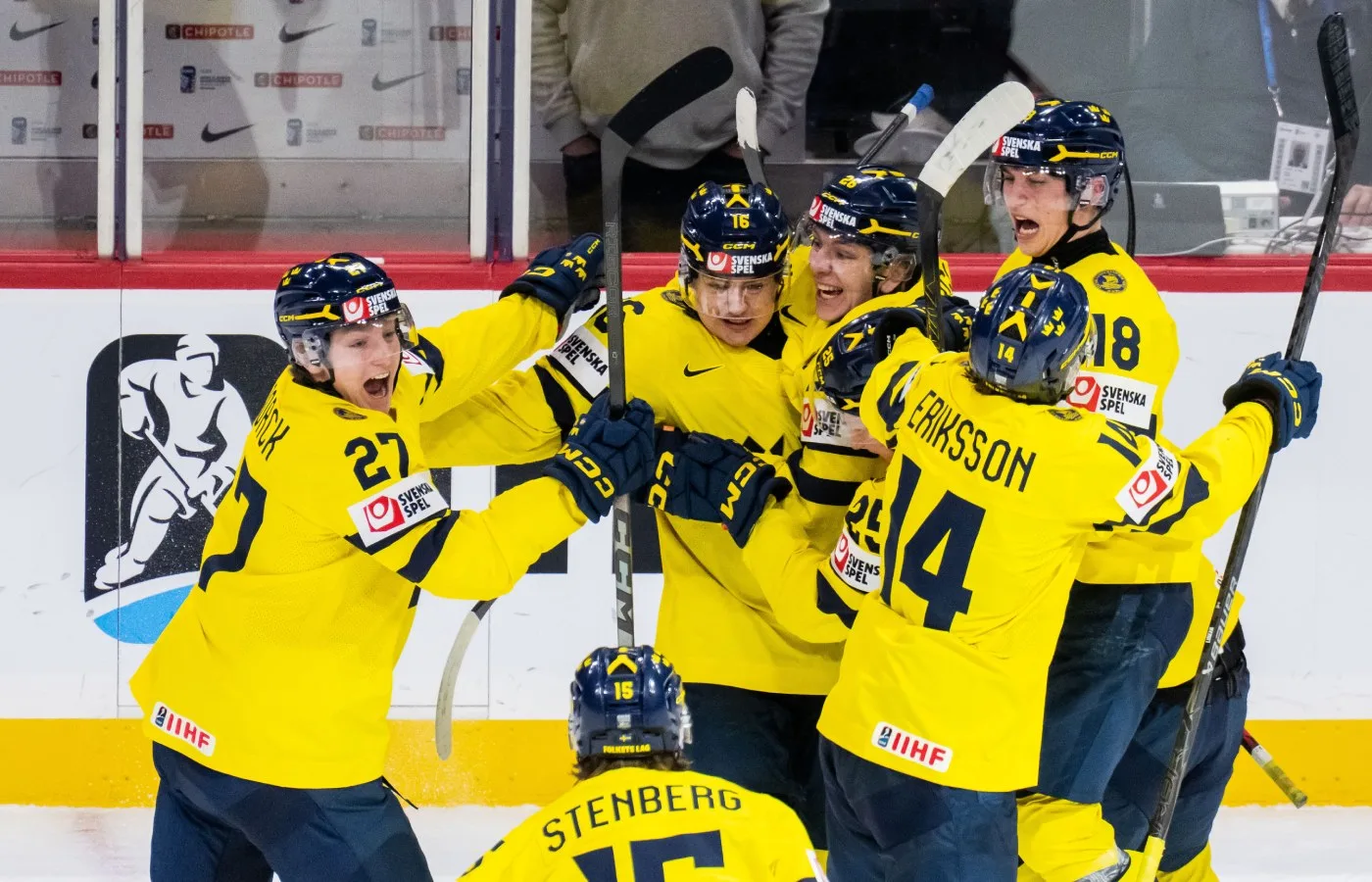 LIVE: Följ JVM-finalen mellan Sverige och Tjeckien