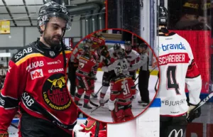 Stökigt i SHL-matchen – dubbla matchstraff och jättebråk