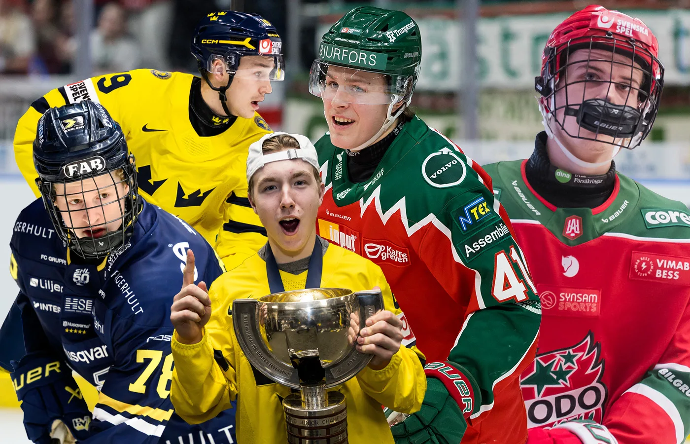 NHL-draften. svenskar.