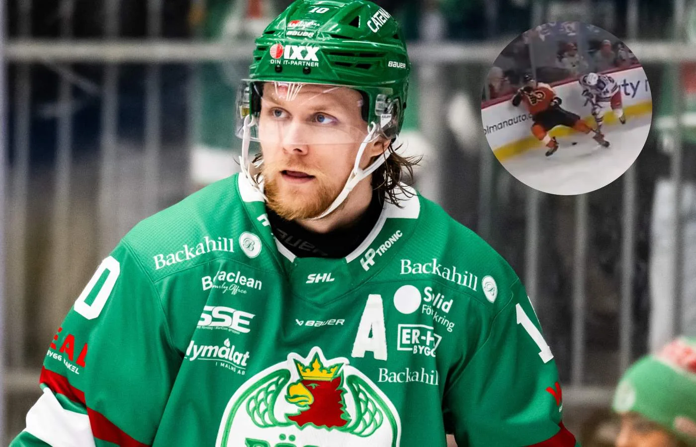 Tidigare SHL-stjärnan missar OS – efter skräckskadan