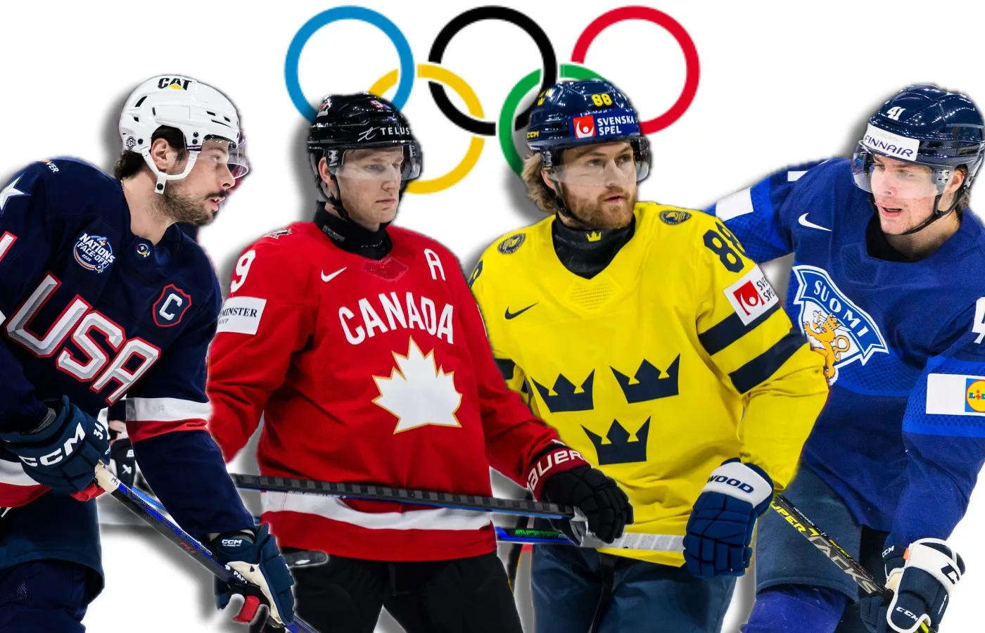 Backpar och kedjor – så kan toppnationerna ställa upp i OS