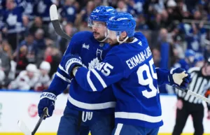 Mål och assist i natt – nu väntar OS-plats för svenske veteranen