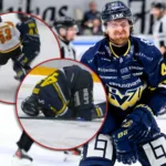 Mardrömsbilder för HV71 – stjärnan skadad