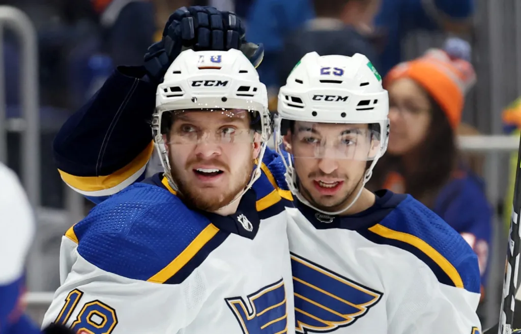 Robert Thomas & Jordan Kyrou i St. Louis Blues