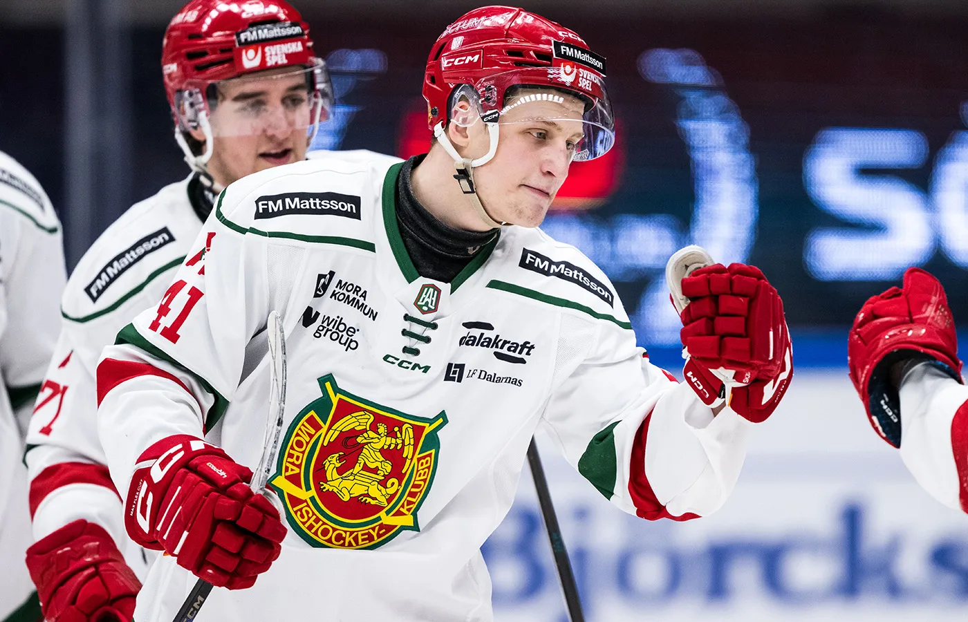 Talangens succé – sätter första målet i HockeyAllsvenskan