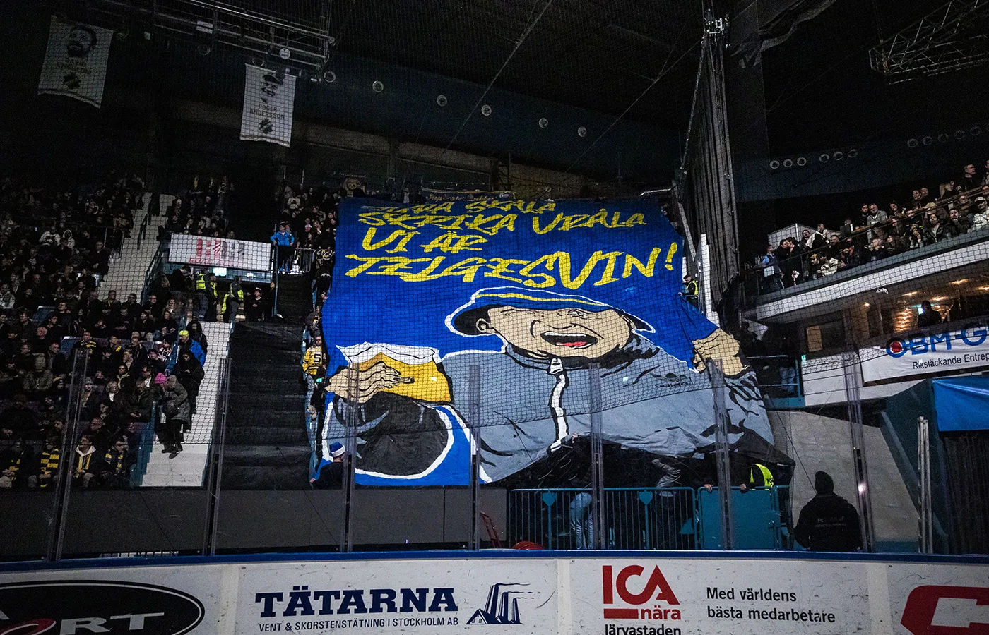 Södertälje straffas med flaggförbud – efter 08-derbyt